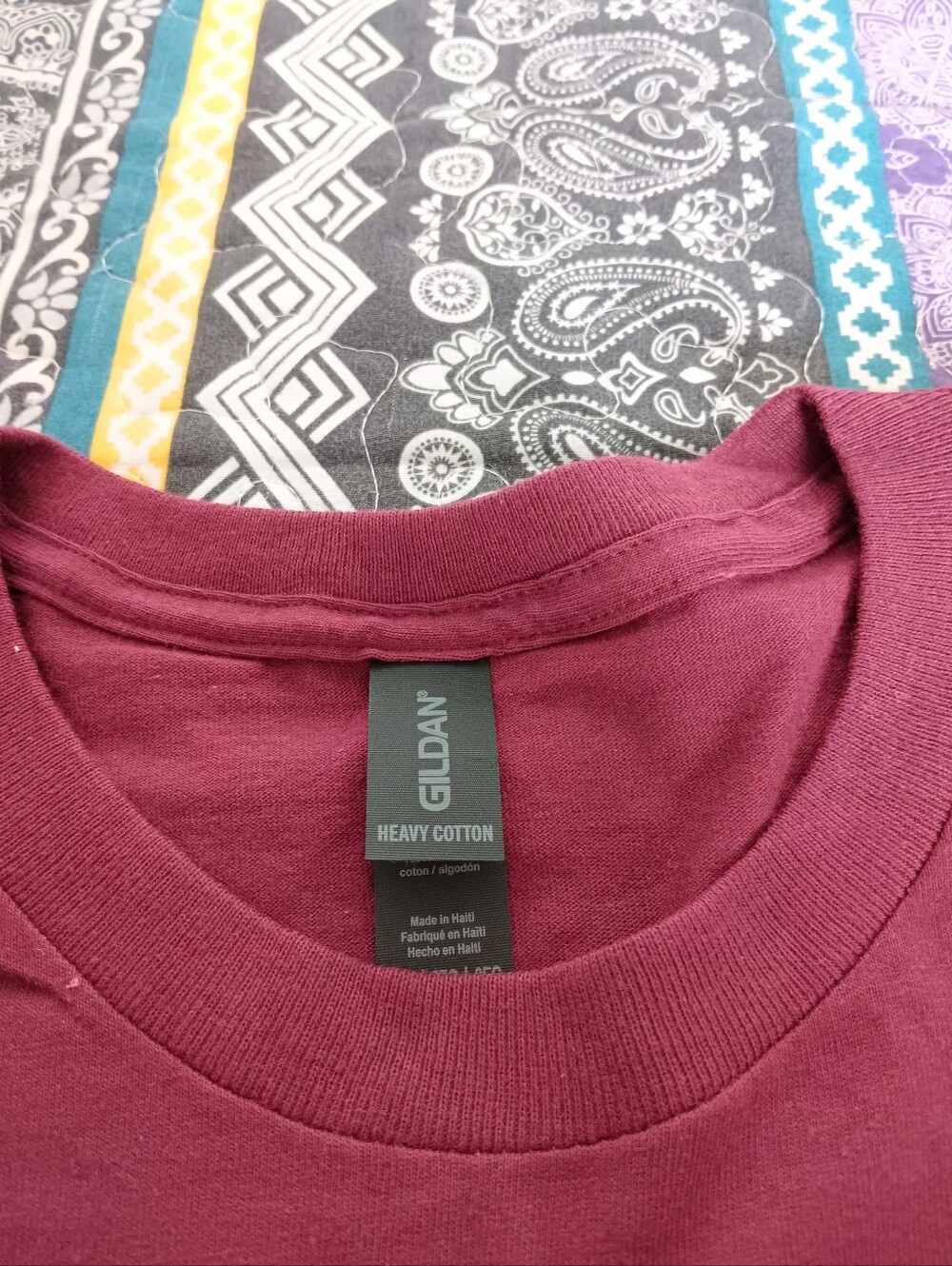 Puerto Rico Burgundy T-Shirt - Picture 6 of 10